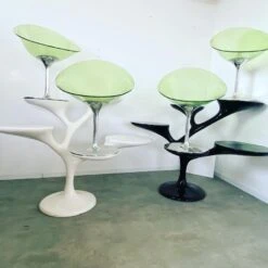 Porte-plante Ou Présentoir De Magasin En Fibre De Verre Vintage, Design Des Années 70/80, Space Age -Jardin Fournitures Boutique 61d9dab1 61af 4c13 ac98 7b12c260c04a