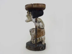 Sellette, Porte Plante, Sculpture Chinoise En Bois Sculpté Polychrome. Début XXème -Jardin Fournitures Boutique 6348c448 3665 4c93 86a1 9fd15b2721aa