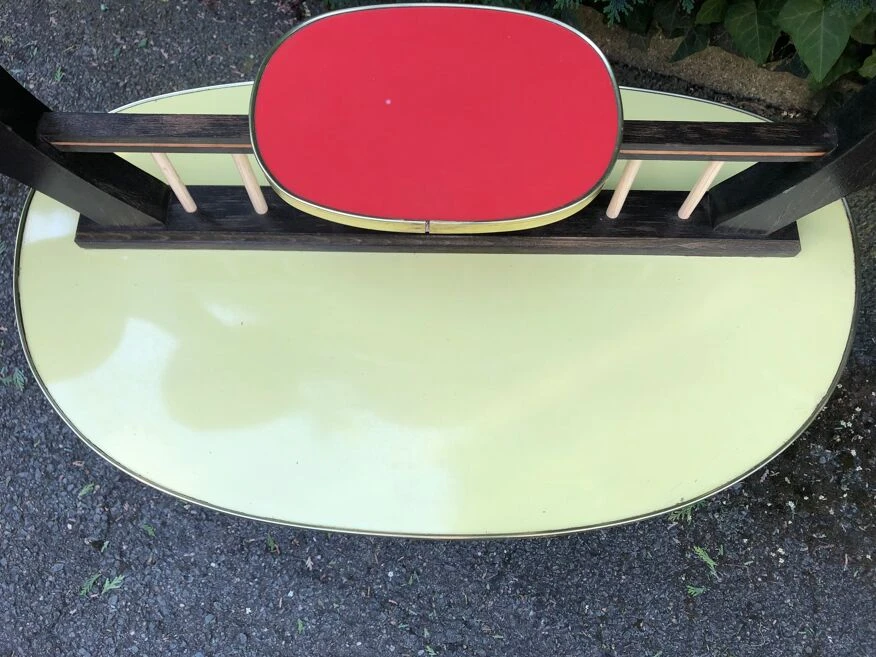 Porte Plante Présentoir Table D’appoint Formica Années 60 13 Porte Plante Présentoir Table D’appoint Formica Années 60 – Image 11