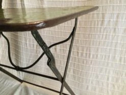 Table En Fer Rivetée Pliante -Jardin Fournitures Boutique 63ec9145 e94c 41af a87c 30201c0a1806