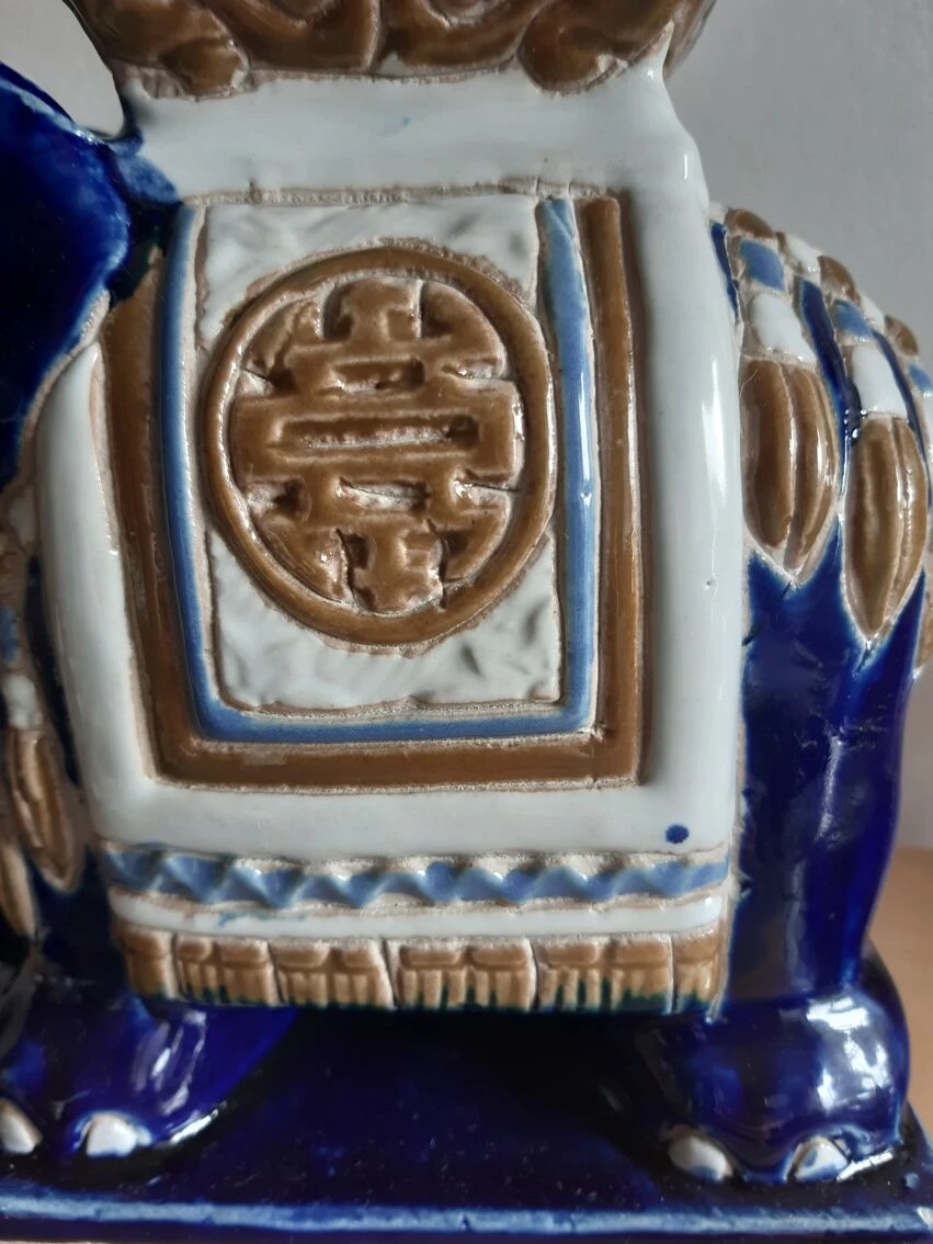 Eléphant Céramique Cendrier 9 Eléphant Céramique Cendrier – Image 7