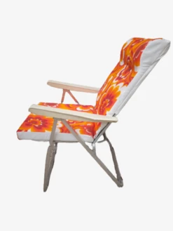 Fauteuil Pliant Orange A Fleur Année 70 -Jardin Fournitures Boutique 644cae7c 41c2 4a90 b4e9 57740ddd62d7