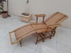 Ancienne Chaise Longue En Rotin Année 30 -Jardin Fournitures Boutique 646f300f c249 4cbd a224 cb9e867bf79e