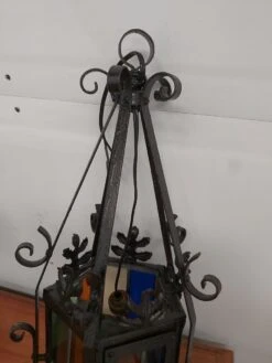 Lanterne En Fer Forgé Et Vitraux -Jardin Fournitures Boutique 66986214 392d 497c a3e3 07d0965efaa5