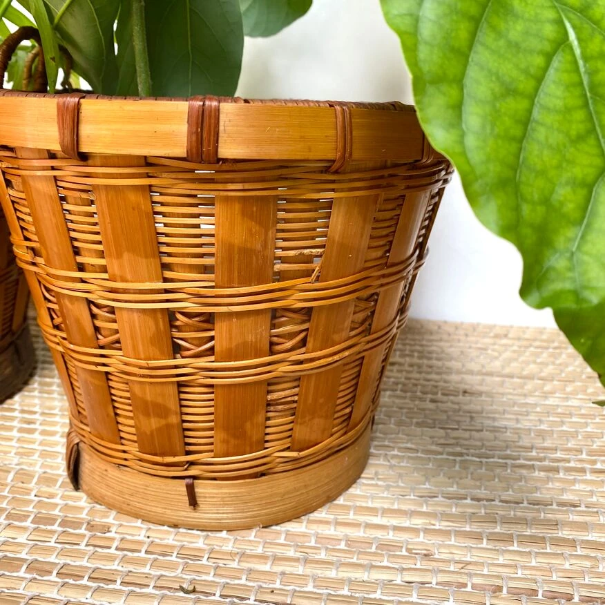 Caches Pots En Rotin 6 Caches Pots En Rotin – Image 4