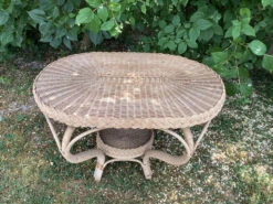 Table En Rotin Année 60 -Jardin Fournitures Boutique 68f82d6a 1fdf 4ac8 bb3a 276caed649b2