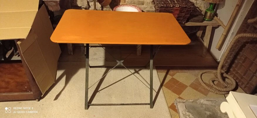 Table Pliante En Fer 4 Table Pliante En Fer – Image 2