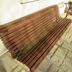 Banc Public En Lattes De Bois Et Pieds En Fonte -Jardin Fournitures Boutique 6b422f8e 27da 45ee aed3 a12ea356604f