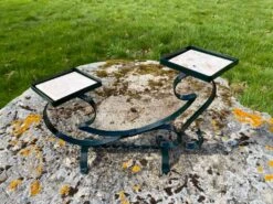 Porte-plante Vintage En Fer Forgé Vert Foncé -Jardin Fournitures Boutique 6e0907cc 0c6e 4ccb 87c8 749a96c5b7d1