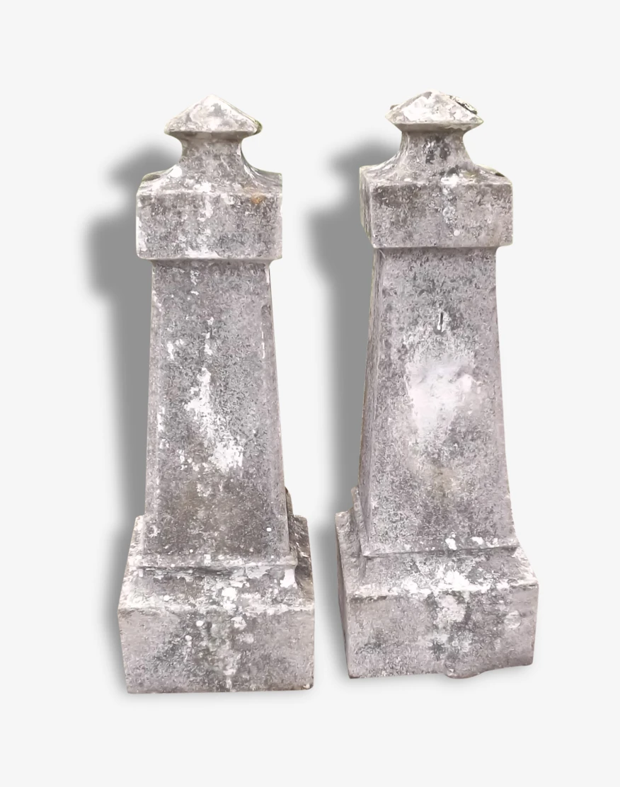 Paire De Bornes Ciment Année 60 3 Paire De Bornes Ciment Année 60