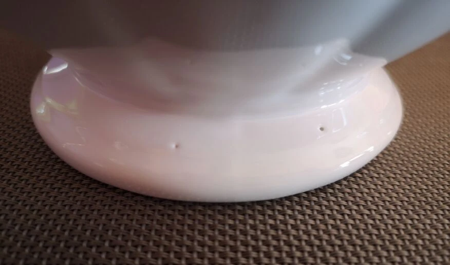 Pot Cache Pot En Céramique Blanche émaillée Années 1950 10 Pot Cache Pot En Céramique Blanche émaillée Années 1950 – Image 8