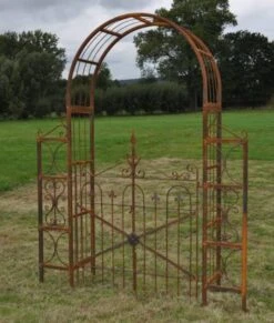 Arche De Jardin Avec Portillon En Fer Forgé -Jardin Fournitures Boutique 7048d633 f06c 4c63 93ab aa4a450caced