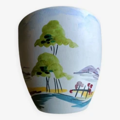 Cache Pot Sèvres Signé Milet