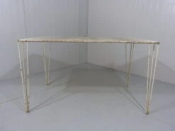 Table De Jardin En Acier Perforé Blanc Des Années 1950 -Jardin Fournitures Boutique 72fd6331 c53e 4c2a 9360 09d123c52bd8