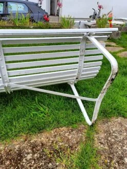 Banc De Jardin Ancien Avec Pieds En Métal -Jardin Fournitures Boutique 738ad506 af14 43ee 9cbc d300596ee69e