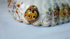 Coupe En Faience De Nevers Decor Floral Papillon -Jardin Fournitures Boutique 73ed418d 4060 4852 b3de 35744e5ffbdb