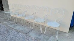 Salon De Jardin Série De 6 Fauteuils En Fer De Jardin -Jardin Fournitures Boutique 740b0c41 23d4 4f75 a62f e6d7a342640a
