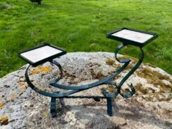 Porte-plante Vintage En Fer Forgé Vert Foncé -Jardin Fournitures Boutique 752e26ff c001 49ba b871 f2deab952abe