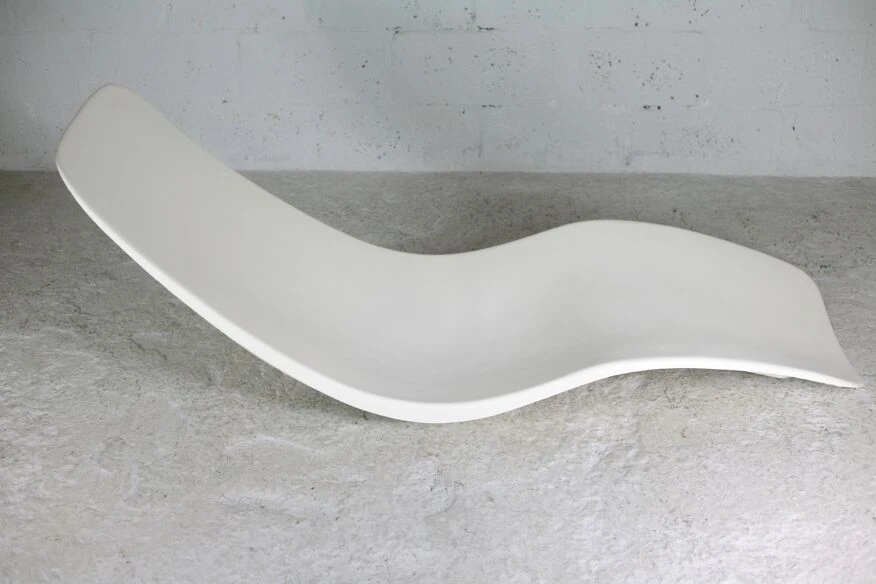 Chaise Longue En Fibre De Verre, Charles Zublena, Circa 1965 14 Chaise Longue En Fibre De Verre, Charles Zublena, Circa 1965 – Image 12