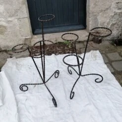 Lot De 2 Porte Plantes Fer Forgé -Jardin Fournitures Boutique 7714737d 2177 4b4e a78c 3d70066e87cf