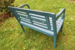 Banc De Jardin Peint En Détresse Du Milieu Du Siècle -Jardin Fournitures Boutique 7873744c dd95 4f07 be61 fe3cdf669a3f
