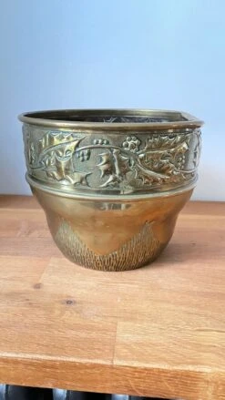 Cache-pot En Laiton Décor Noel Années 70-80 -Jardin Fournitures Boutique 7896c996 61b8 478e aad3 5942d661f73e