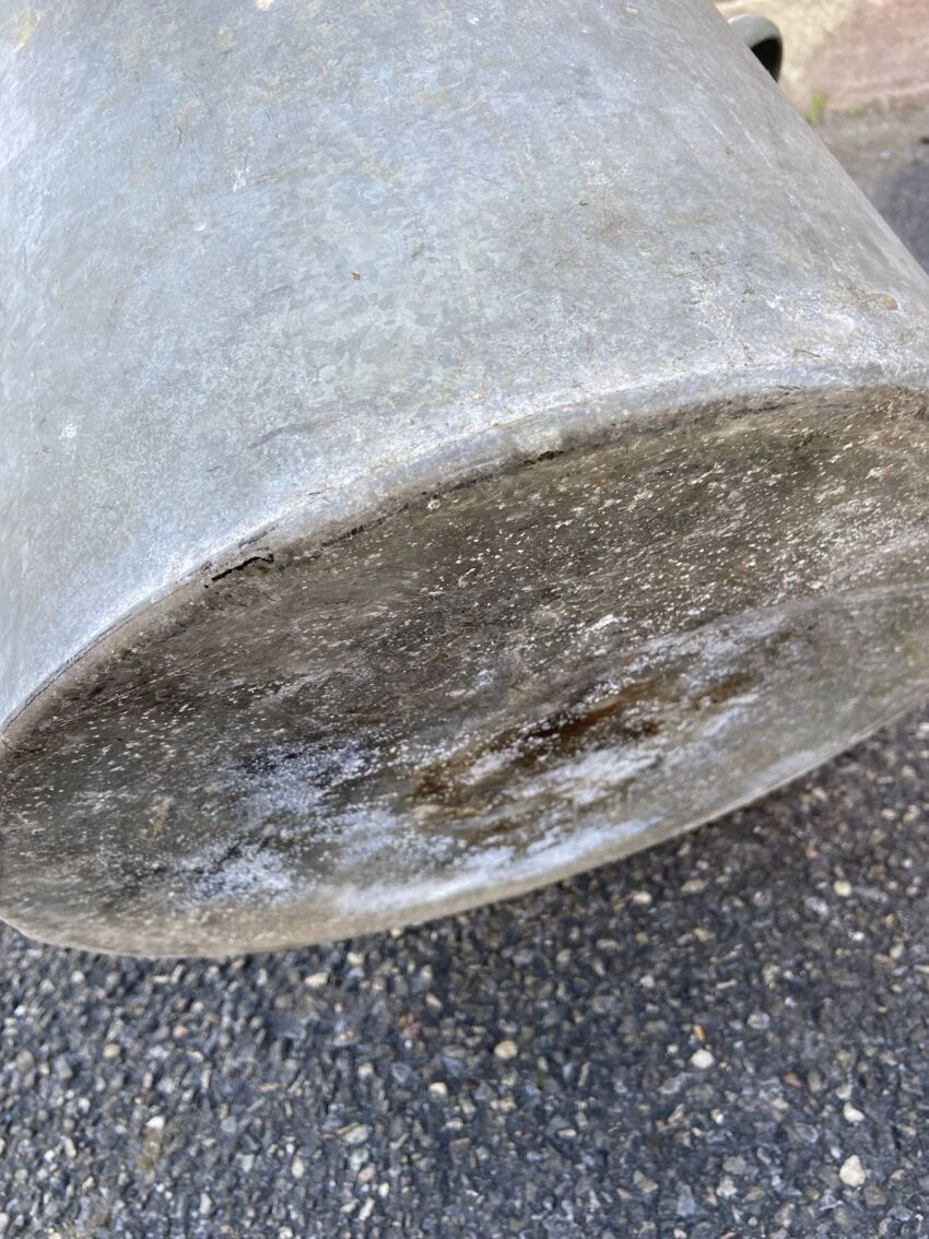 Jardinière Bassine En Zinc Vintage 7 Jardinière Bassine En Zinc Vintage – Image 5