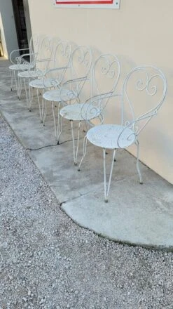 Salon De Jardin Série De 6 Fauteuils En Fer De Jardin -Jardin Fournitures Boutique 7a7df988 9e7f 42da bf33 087e4427f5e1