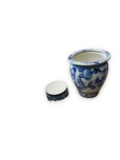 Cache Pot Vietnamien En Porcelaine Blanche Et Bleue -Jardin Fournitures Boutique 7af8b9bf 7e56 4894 8df9 5a784e520c08