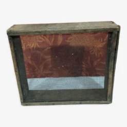 Ancien Tamis De Maçon En Bois