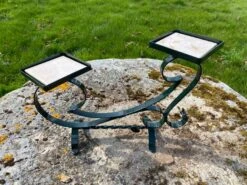 Porte-plante Vintage En Fer Forgé Vert Foncé -Jardin Fournitures Boutique 7b9d1b67 744b 4ae6 80dd 8ac67ac7d475