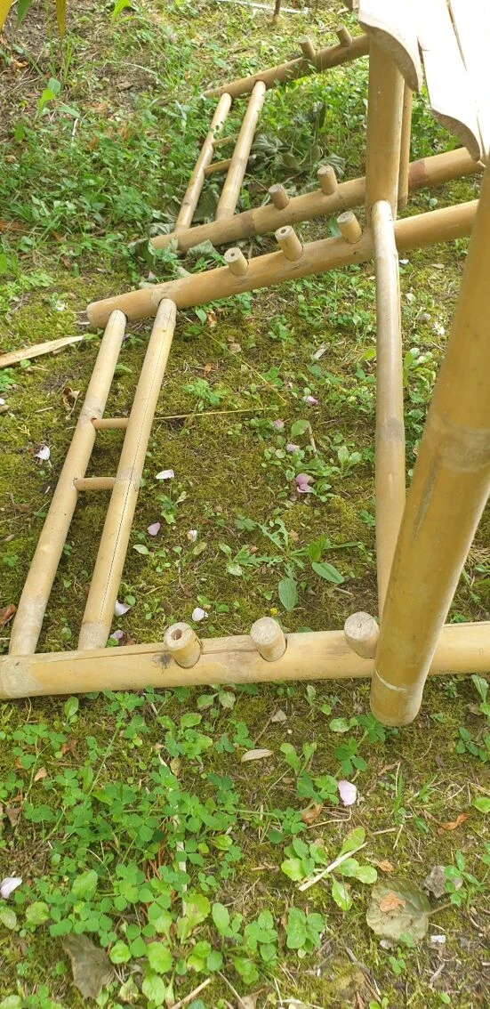 Paire De Chaises Longues En Bambou, Transats 10 Paire De Chaises Longues En Bambou, Transats – Image 8