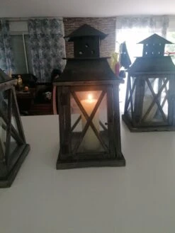 Lot De Trois Lanternes Anciennes à Bougie -Jardin Fournitures Boutique 7dd1d546 6895 4918 8f12 b67f930048b1