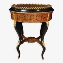 Jardinière Napoléon III Marqueterie