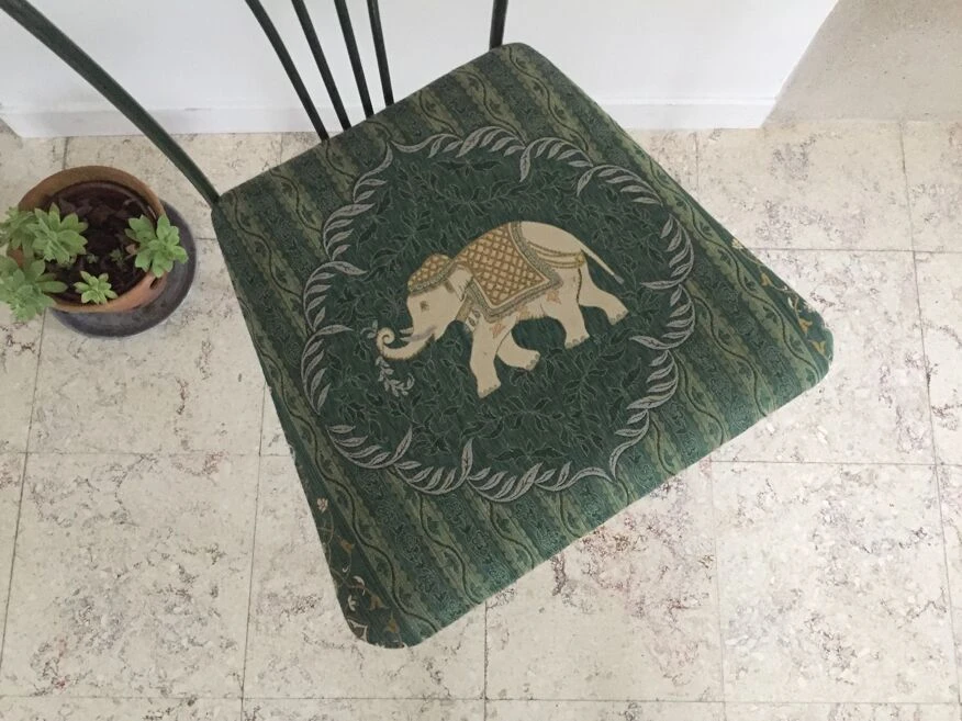 Chaise De Jardin Verte Fonte D'acier Vintage 8 Chaise De Jardin Verte Fonte D'acier Vintage – Image 6