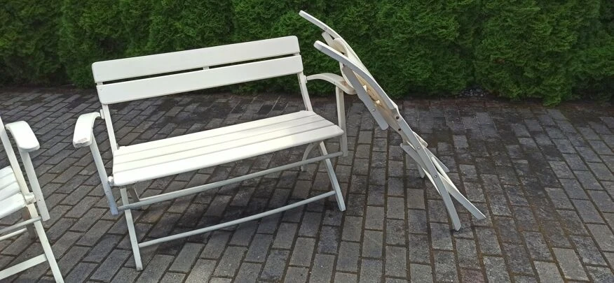 Chaises Solinger Banniza Ensemble De Jardin, Allemagne Années 70. 10 Chaises Solinger Banniza Ensemble De Jardin, Allemagne Années 70. – Image 8