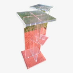 Paire De Sellette Plexiglas David Lange -Jardin Fournitures Boutique 81f0e7ea 2fc2 4b80 bf77 a1c9d1983705