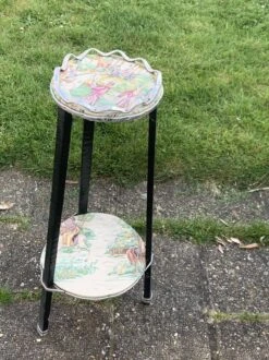 Sellette Porte Plante En Bois Et Métal Vintage -Jardin Fournitures Boutique 821e0e25 8928 4421 9825 ace37b2655e5