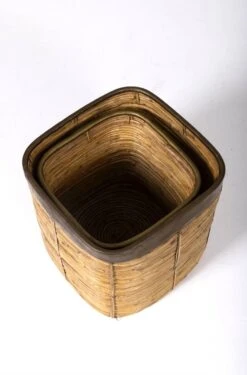 Cache Pot En Rotin, 1970s -Jardin Fournitures Boutique 8243c880 7866 44d7 ba95 88ca7a859798