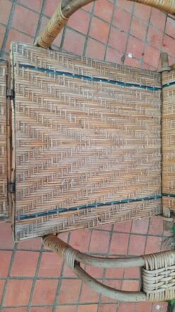 Chaise Longue Rotin Vintage -Jardin Fournitures Boutique 826e50b5 d35a 4b90 9e08 cb339a5dd63b