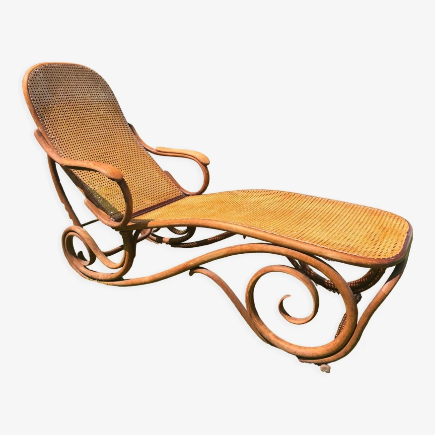Chaise Longue Thonet - XIXeme Siècle 3 Chaise Longue Thonet - XIXeme Siècle
