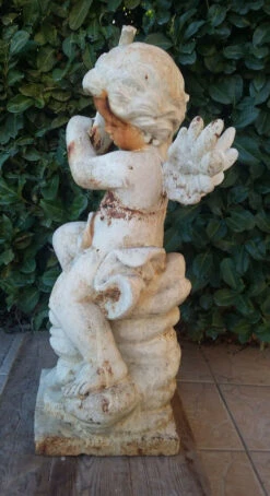 Statue De Jardin Chérubin Angelot Musicien En Fonte 19ème -Jardin Fournitures Boutique 851d3c5c 5f17 4215 b7eb 9a101c660eac