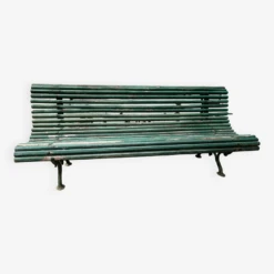 Banc Ancien De Jardin Style Art Nouveau