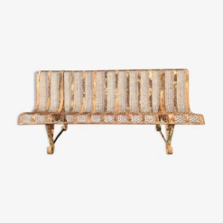 Banc Métal Oxydé René Malaval 1950