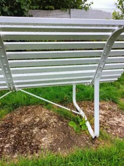 Banc De Jardin Ancien Avec Pieds En Métal -Jardin Fournitures Boutique 87984ee5 4502 4e9c 8506 ae9a0e51e42c