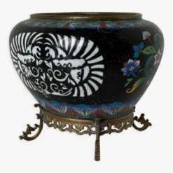 Jardinière En Cuivre Et émaux Cloisonnés Polychromes Période Meiji Vers 1900 -Jardin Fournitures Boutique 88b6eebd 18b6 4629 ad11 e09c557cd3b3