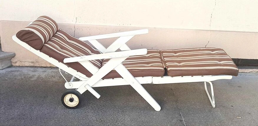 Chaise Longue "bain De Soleil" R. Gleizes Années 70 6 Chaise Longue "bain De Soleil" R. Gleizes Années 70 – Image 4