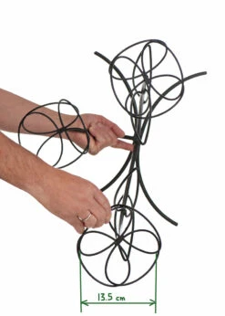 Porte-plantes Fleurs En Fer Forgé Noir Vers 1960 -Jardin Fournitures Boutique 89bc167b 23c0 4ebb 8760 b896ef8e6874