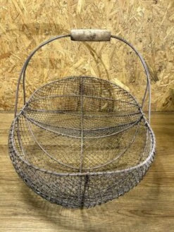 Panier De Maraicher, Métal Et Bois, Déco Art Populaire -Jardin Fournitures Boutique 8b74454d 278d 461b 9b61 0668319b998d