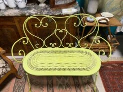 Banquette De Jardin En Métal Fer Forgé -Jardin Fournitures Boutique 8ba94d90 40a6 494e b520 1ec36f84d74a